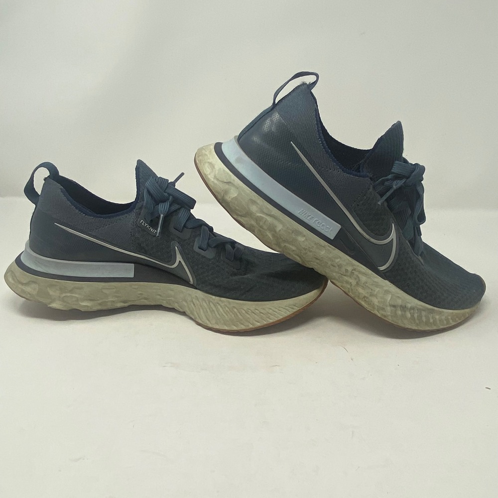 Nike React Infinity Run Flyknit Mens Running Shoes Blue CD4371-401 Size 9.5